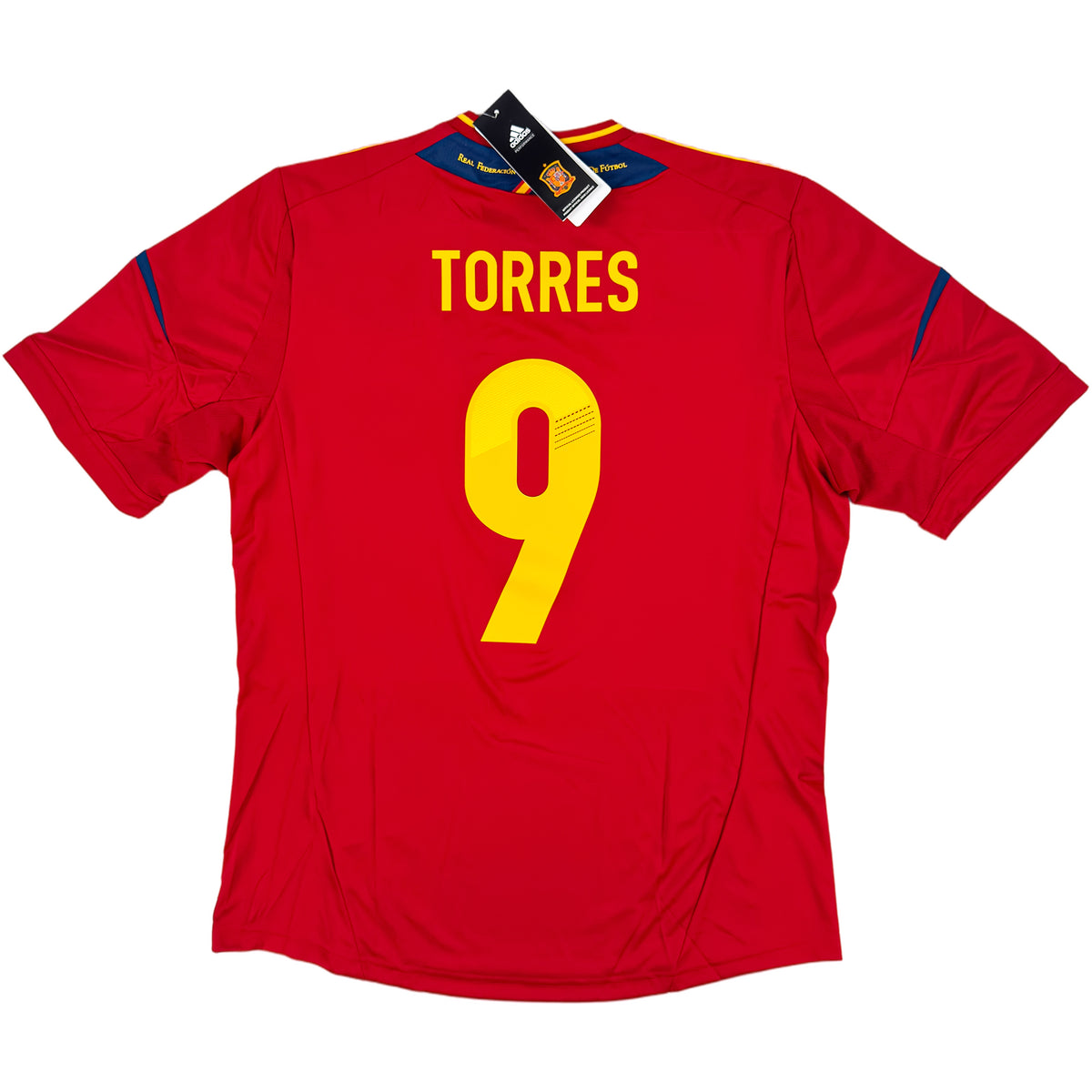 2012 Spanje EK Thuis Shirt Torres - Oldschool Voetbalshirts