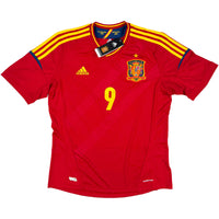 2012 Spanje EK Thuis Shirt Torres - Oldschool Voetbalshirts