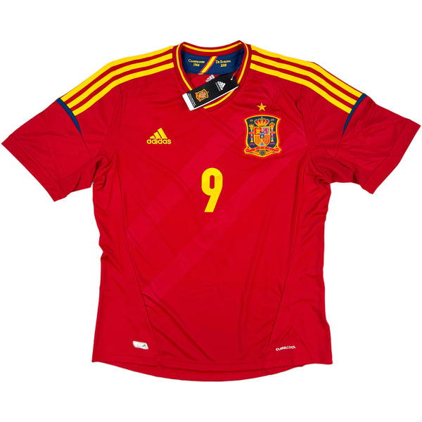2012 Spanje EK Thuis Shirt Torres - Oldschool Voetbalshirts