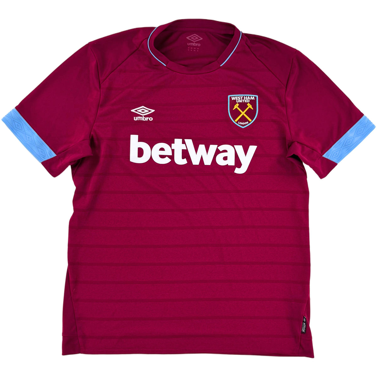 2018-19 West Ham Thuis Shirt - 10/10 - (XL) - Oldschool Voetbalshirts