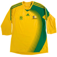 2007-09 Zuid Afrika Thuis Shirt - 8/10 - (M) - Oldschool Voetbalshirts