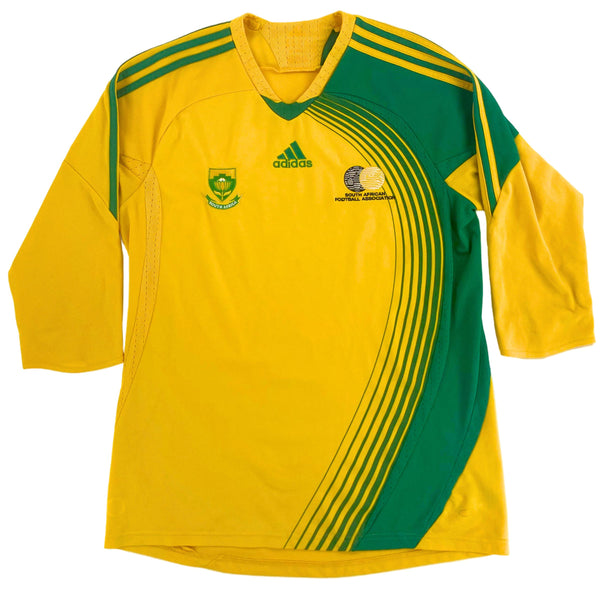 2007-09 Zuid Afrika Thuis Shirt - 8/10 - (M) - Oldschool Voetbalshirts